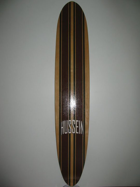 Hussein Sunset Round Pin 66"